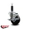 Service Caster 3-1/2'' Phenolic Swivel 1'' Expanding Stem Caster with Brake SCC-EX20S3514-PHR-TLB-1 - alternate 4